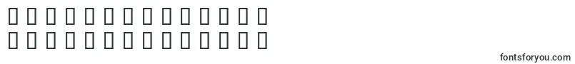 フォントKeltcf – アラビア文字